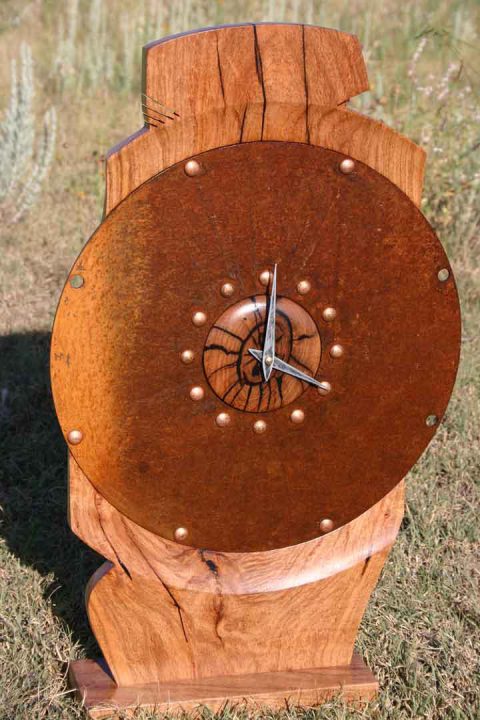 In a Clutch Mantel Clock