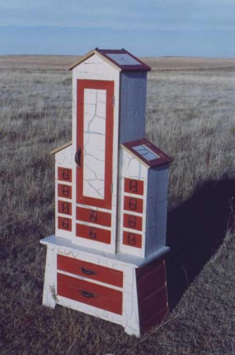 Across the Tracks Dressing Cabinet