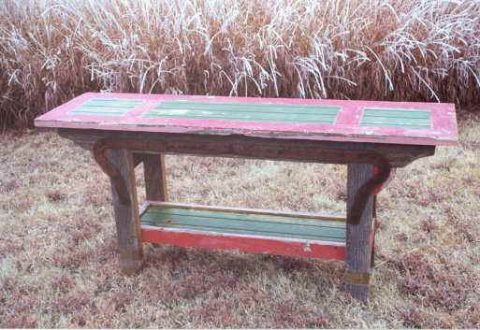 Gal Leg Sofa Table