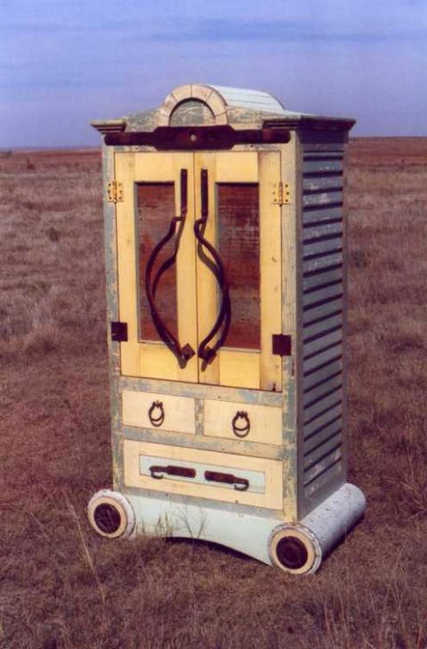 Peddler's Wagon Tall Chest