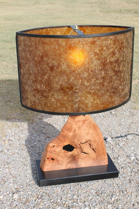Cat's Eye Table Lamp-Amber