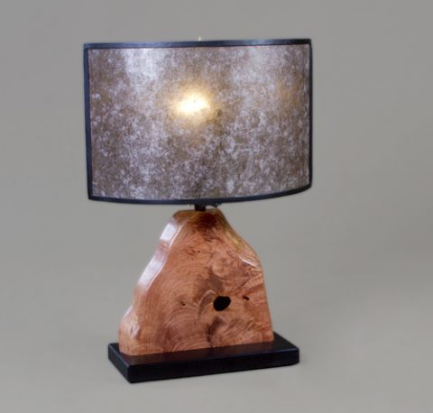 Cat's Eye Table Lamp-Silver