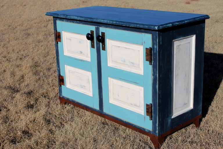 #1725 Blue Door Dresser